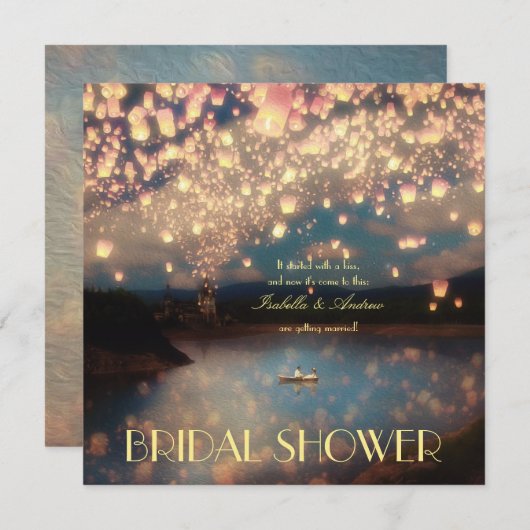 Liebe will Lanterns Einladung (Vorne/Hinten)