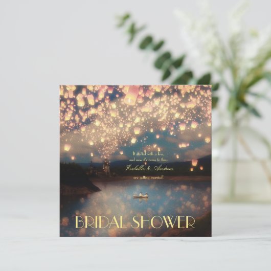 Liebe will Lanterns Einladung (Stehend Vorderseite)