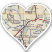 Liebe Willcox Arizona Aufkleber (Vorderseite)