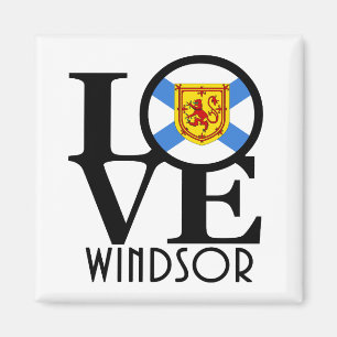 LIEBE Windsor Nova Scotia Magnet