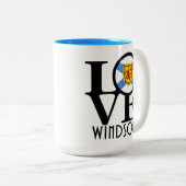 LIEBE Windsor NS 15oz Zweifarbige Tasse (VorderseiteRechts)