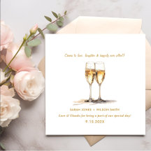 Liebe Wine Glasses Wedding Napkins