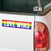 LIEBE WINS Homosexuelle Ehe Autoaufkleber (Auf Lkw)