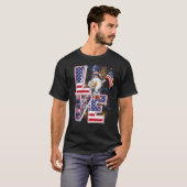 Liebe wird 4. Juli Patriotic T-Shirt (Vorne ganz)