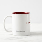 Liebe: , wird bedeutet, das gegebene sharednot, zweifarbige tasse (Links)