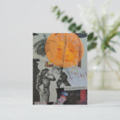 Liebe wird fortgesetzt Collage Postkarte (Stehend Vorderseite)