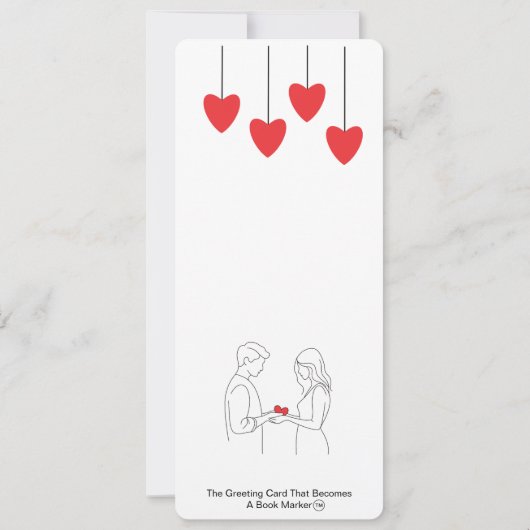 Liebe wird gekümmert einladung (Rückseite)