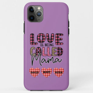 Liebe wird Mama genannt, ein individualisierbares  Case-Mate iPhone Hülle