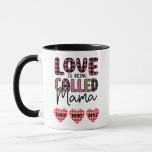 Liebe wird Mama genannt, ein individualisierbares Tasse
