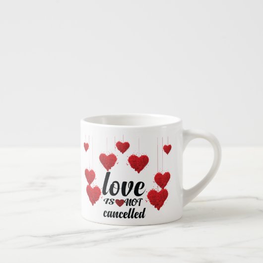 Liebe wird nicht abgebrochen espressotasse (Rechts)