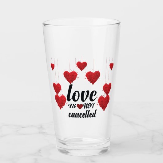 Liebe wird nicht abgebrochen glas (Vorderseite)