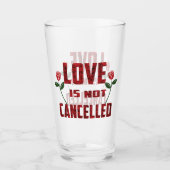 Liebe wird nicht abgebrochen glas (Vorderseite)