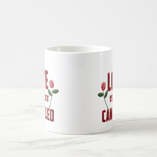 Liebe wird nicht abgebrochen kaffeetasse (Mittel)