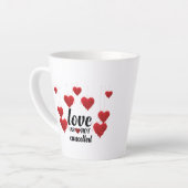 Liebe wird nicht abgebrochen milchtasse (Linke Ecke)