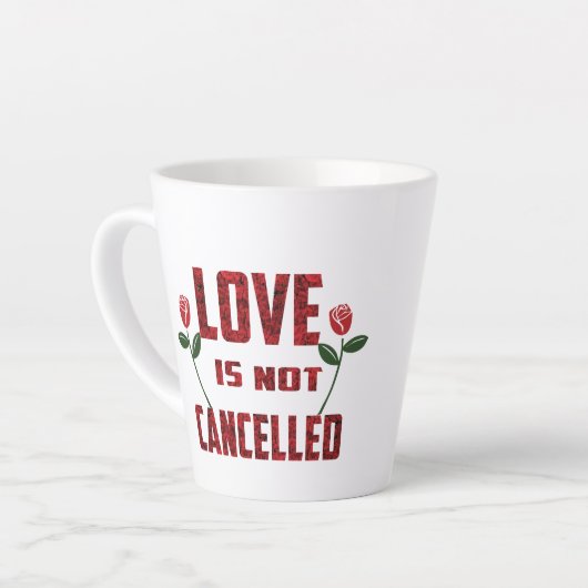 Liebe wird nicht abgebrochen milchtasse (Linke Ecke)