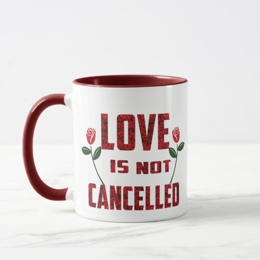 Liebe wird nicht abgebrochen tasse (Links)