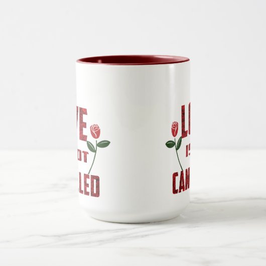 Liebe wird nicht abgebrochen tasse (Zentrum)