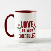 Liebe wird nicht abgebrochen tasse (Links)
