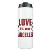 Liebe wird nicht abgebrochen thermosbecher (Vorderseite)