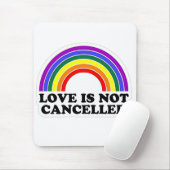 Liebe wird nicht im Monat des Rainbow LGBT Pride a Mousepad (Mit Mouse)