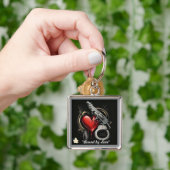 "Liebe wird schmerzhaft" Schlüsselanhänger (Hand)