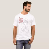 Liebe wird uns zerreißen T-Shirt (Vorne ganz)