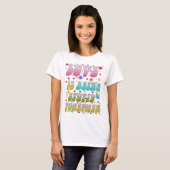 Liebe wird zusammen betäubt T-Shirt (Vorne ganz)