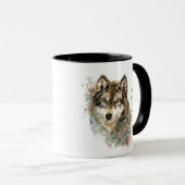 Liebe Wolves Hunde so viel Spaß Quote Tasse (VorderseiteRechts)