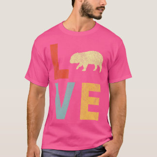 Liebe Wombat Lover Funny Wombat Zitat T-Shirt