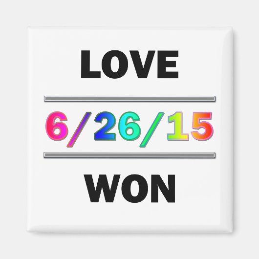 Liebe Won Magnet (Vorne)