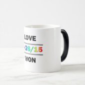 Liebe Won Verwandlungstasse (VorderseiteRechts)