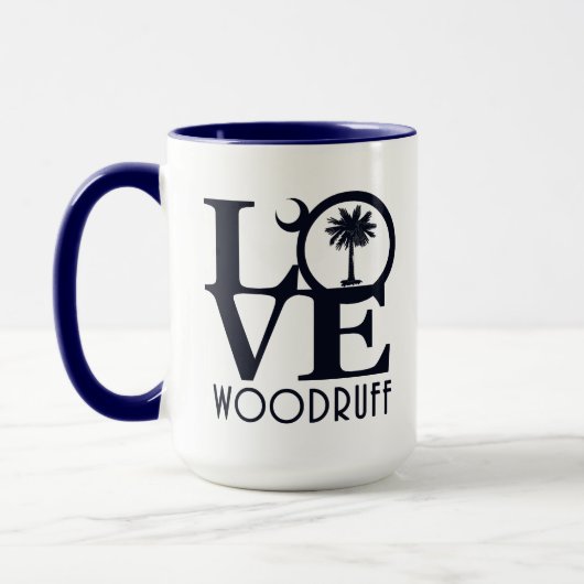 LIEBE Woodruff South Carolina15oz Tasse (Links)