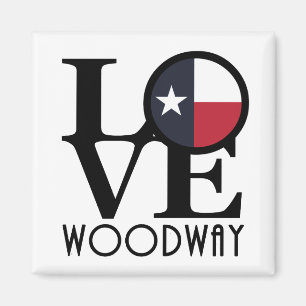 LIEBE Woodway Texas Magnet
