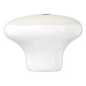 LIEBE Word Calligrafy Brush Lettering Elegant Keramikknauf (Seitenansicht)