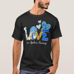 LIEBE World Down Syndrome Day Awareness Leopard Gn T-Shirt