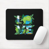 Liebe World - Environmental Protection Earth Day C Mousepad (Mit Mouse)