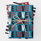 Liebe Wrapper Paper Set Geschenkpapier Set (Beispiel)