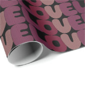 Liebe Wrapping Paper Geschenkpapier (Rolleneckpunkt)