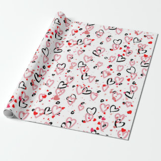 Liebe Wrapping Paper Geschenkpapier