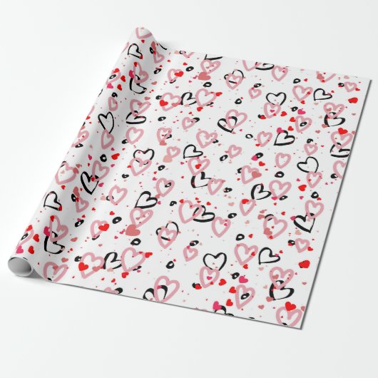Liebe Wrapping Paper Geschenkpapier (Ungerollt)