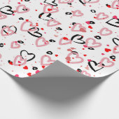 Liebe Wrapping Paper Geschenkpapier (Ecke)