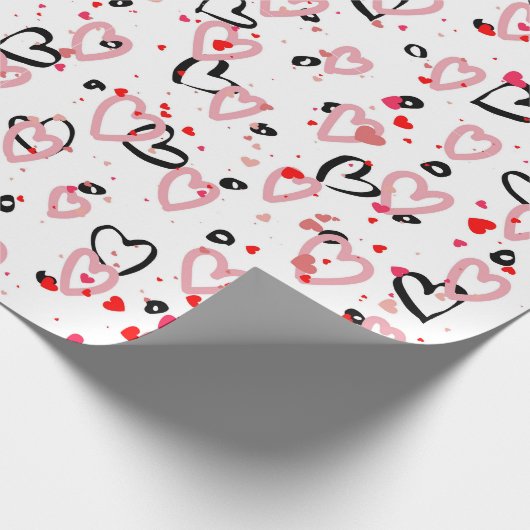 Liebe Wrapping Paper Geschenkpapier (Ecke)