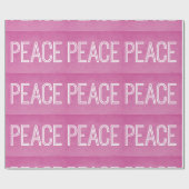 Liebe Wrapping Paper, rosa Geschenkpapier (Flach)