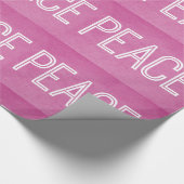 Liebe Wrapping Paper, rosa Geschenkpapier (Ecke)