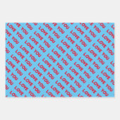 Liebe Wrapping Paper Set Geschenkpapier Set (Vorderseite 2)
