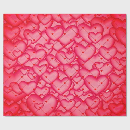 Liebe-Wrapping-Papier Geschenkpapier (Flach)