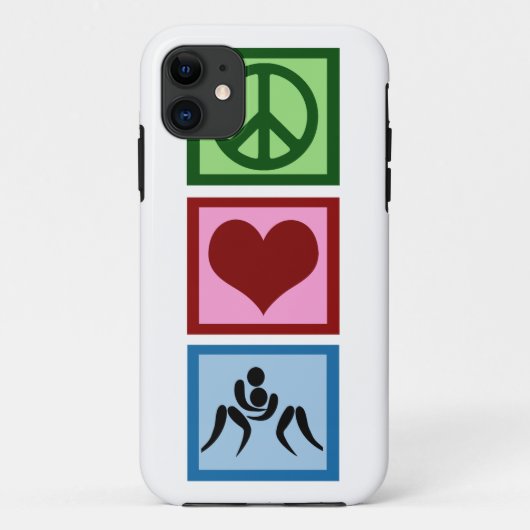Liebe Wrestling Case-Mate iPhone Hülle (Rückseite)