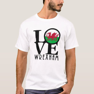 LIEBE Wrexham Wales T-Shirt