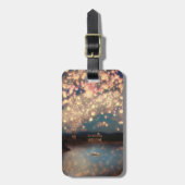 Liebe-Wunsch-Laternen Gepäckanhänger (Vorderseite vertikal)