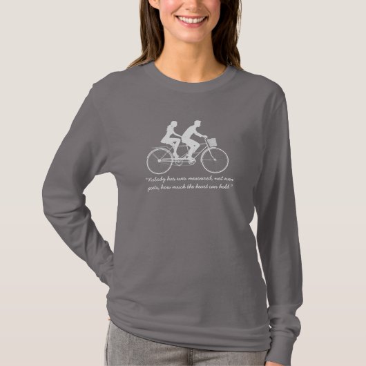 LIEBE WURDE NIE GEMESSEN, T-Shirt (Vorderseite)